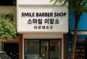 호치민 스마일 이발소 