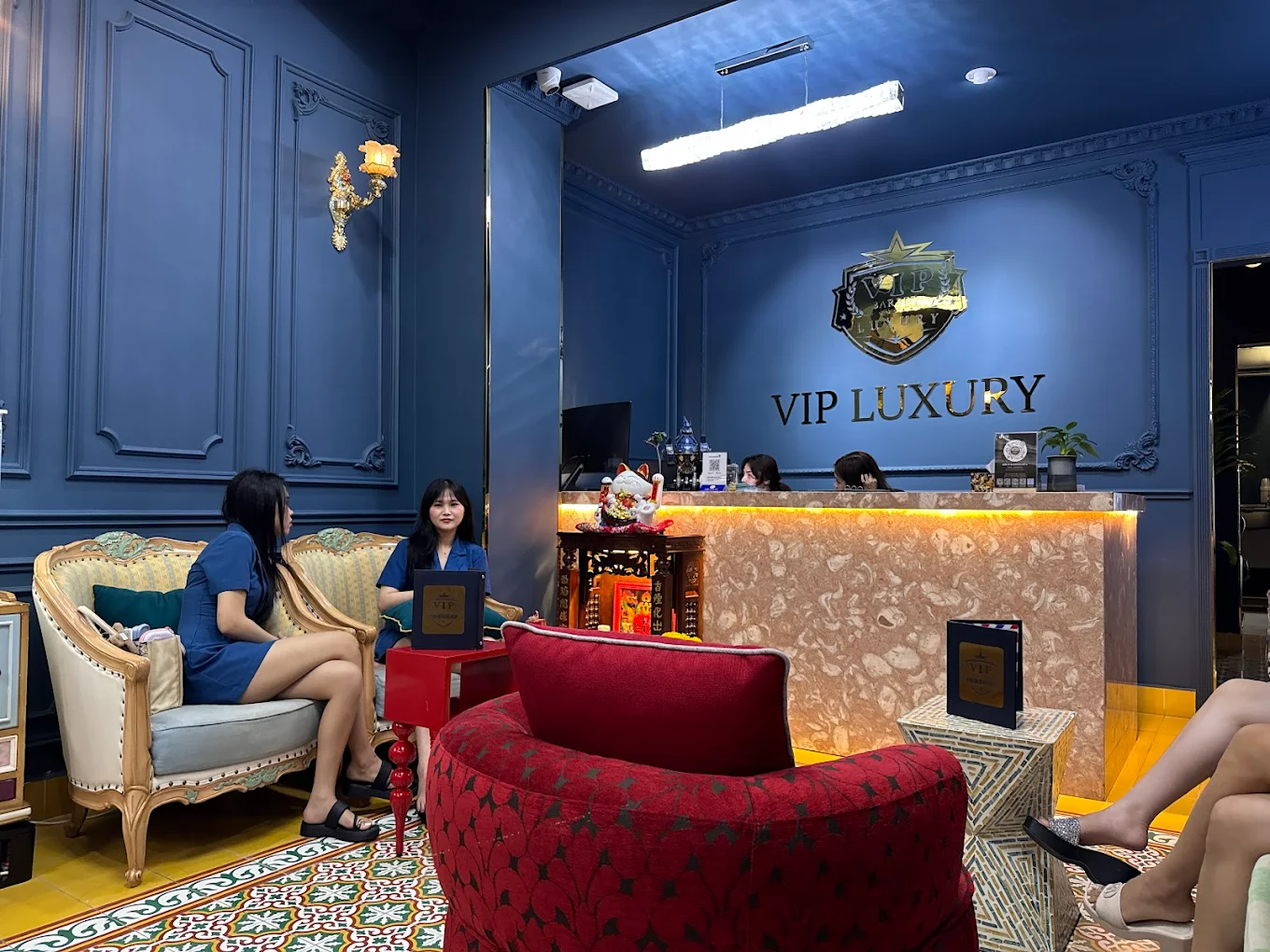 호치민 vip 력셔리 이발소